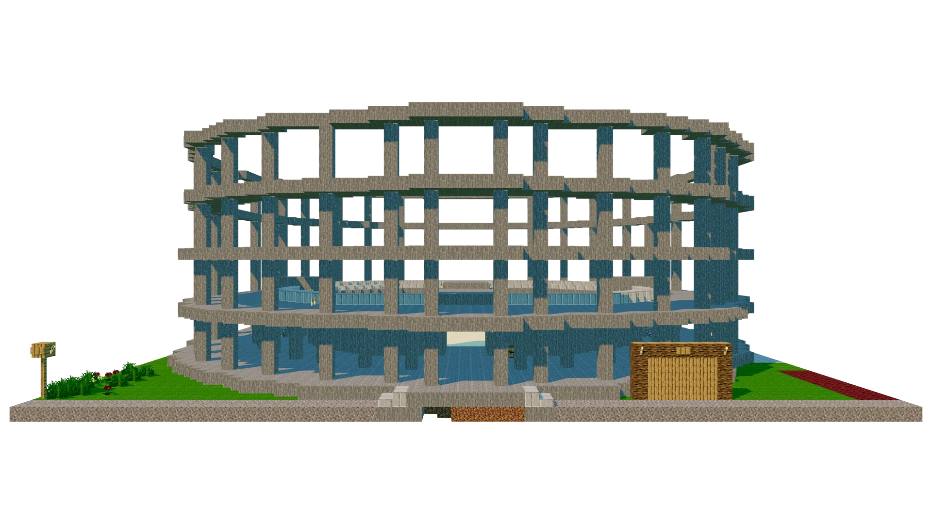 1 Coliseum · front view
