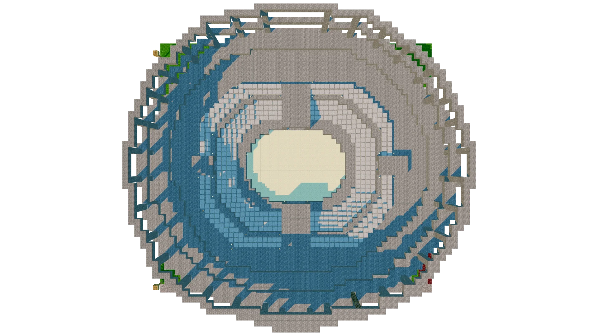 1 Coliseum · top view