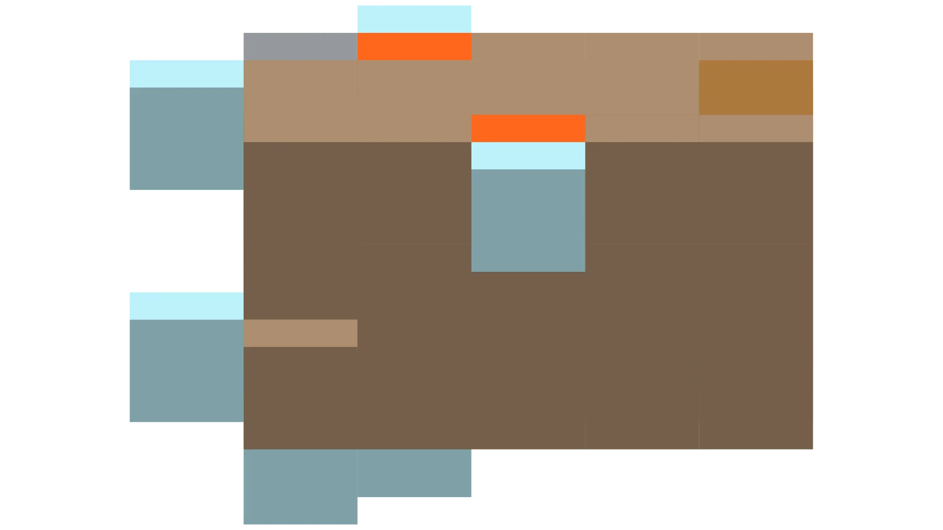 Compact Create Mod Andesite Farm · back view