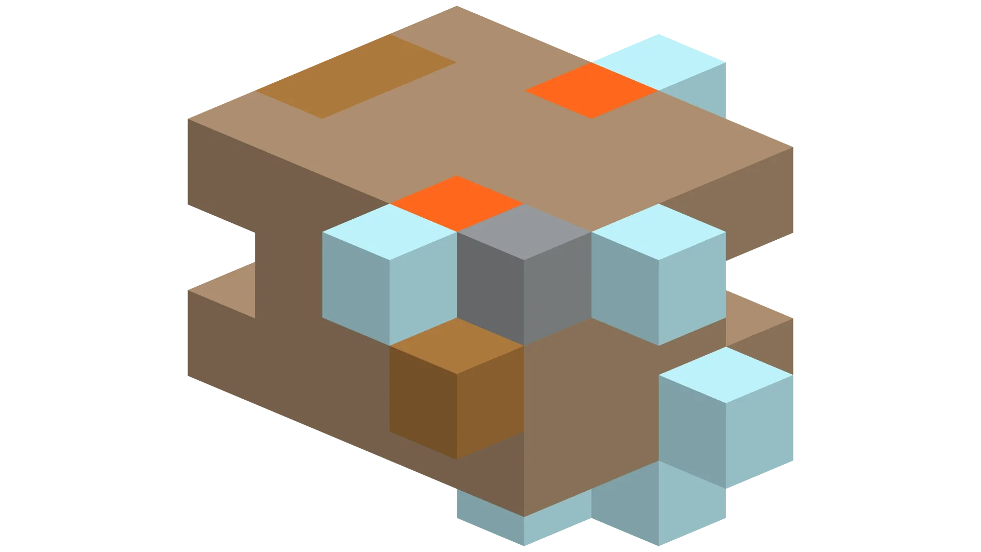 Compact Create Mod Andesite Farm · isometric view