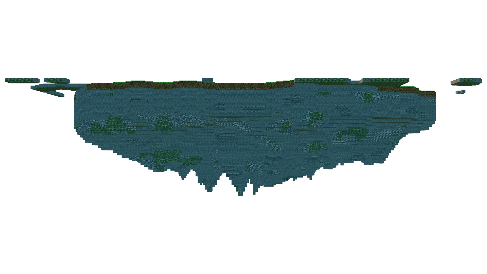 Ashen Crown Skyblock Island · right view