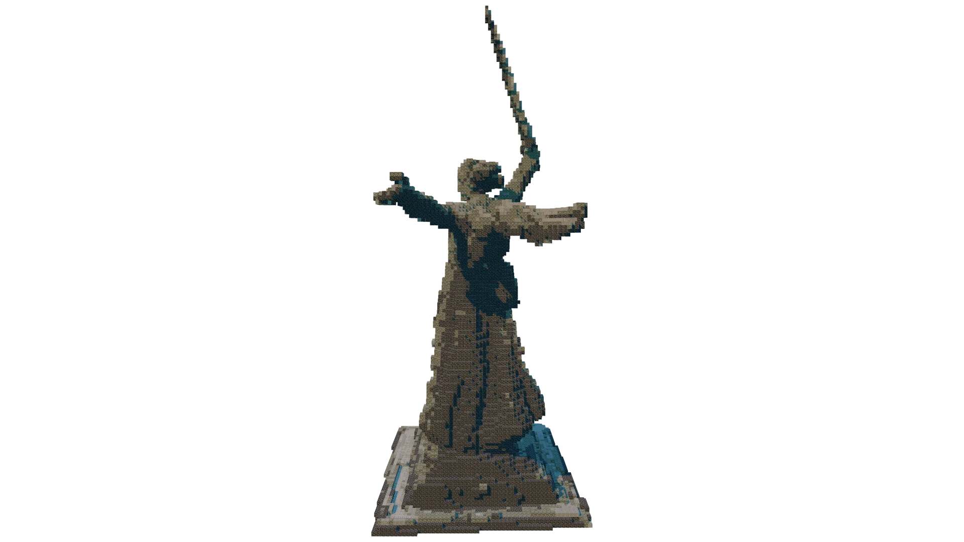 Monumental Sword Statue · front view