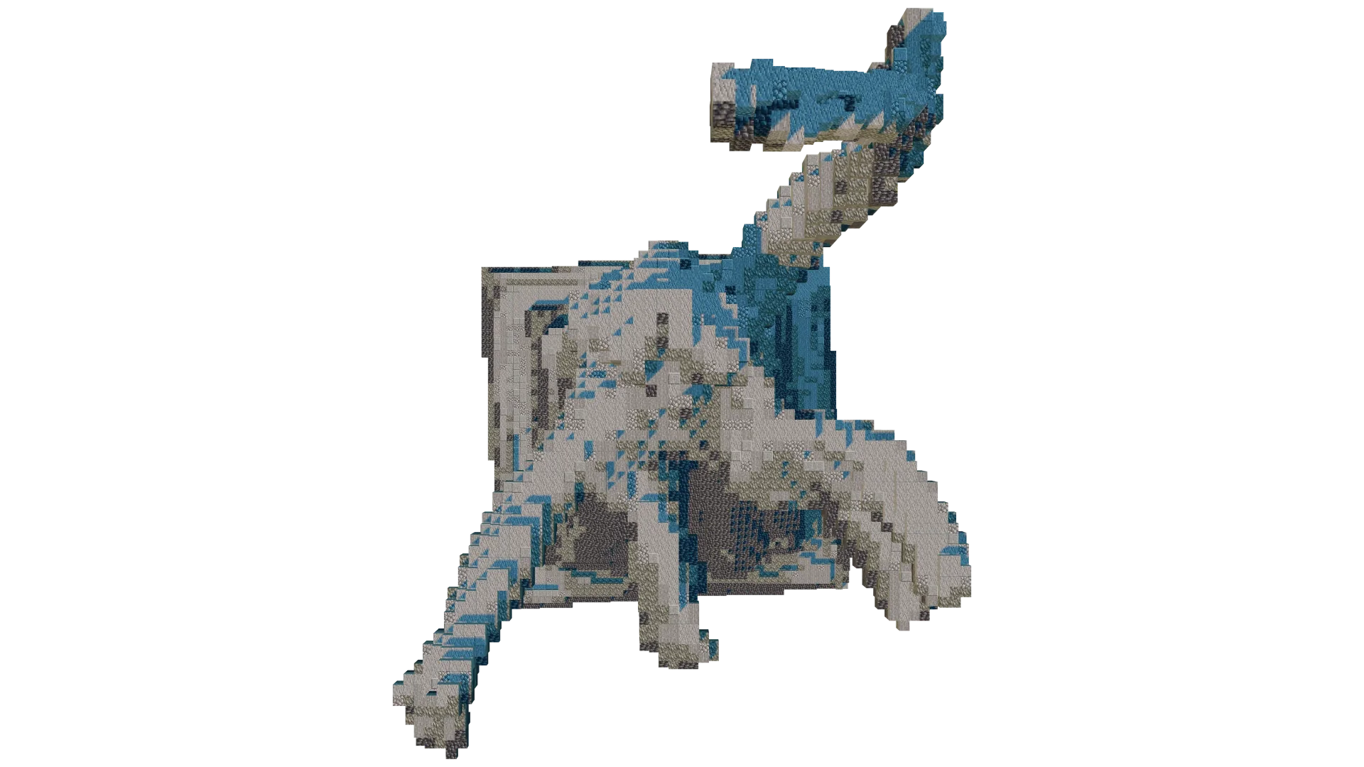 Monumental Sword Statue · top view