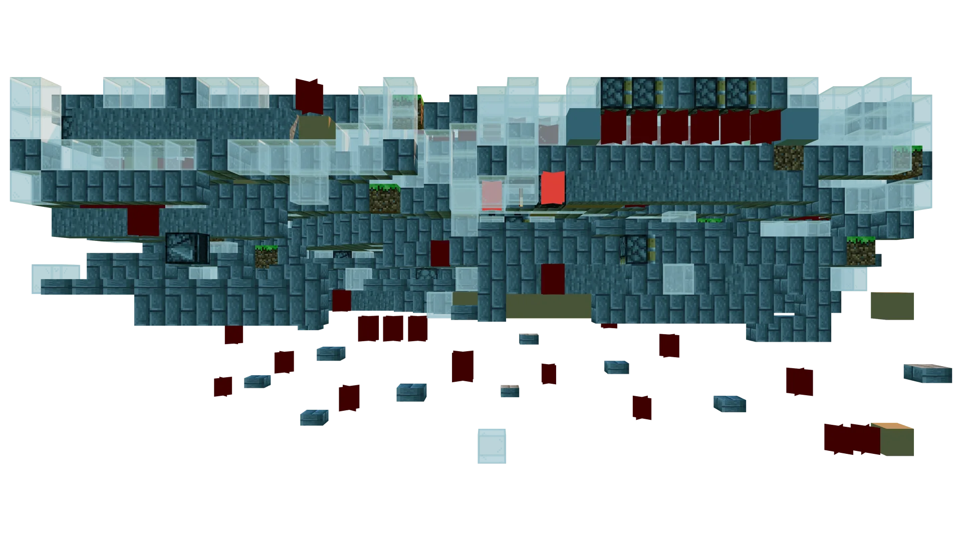 Compact Bone Meal Farm · back view
