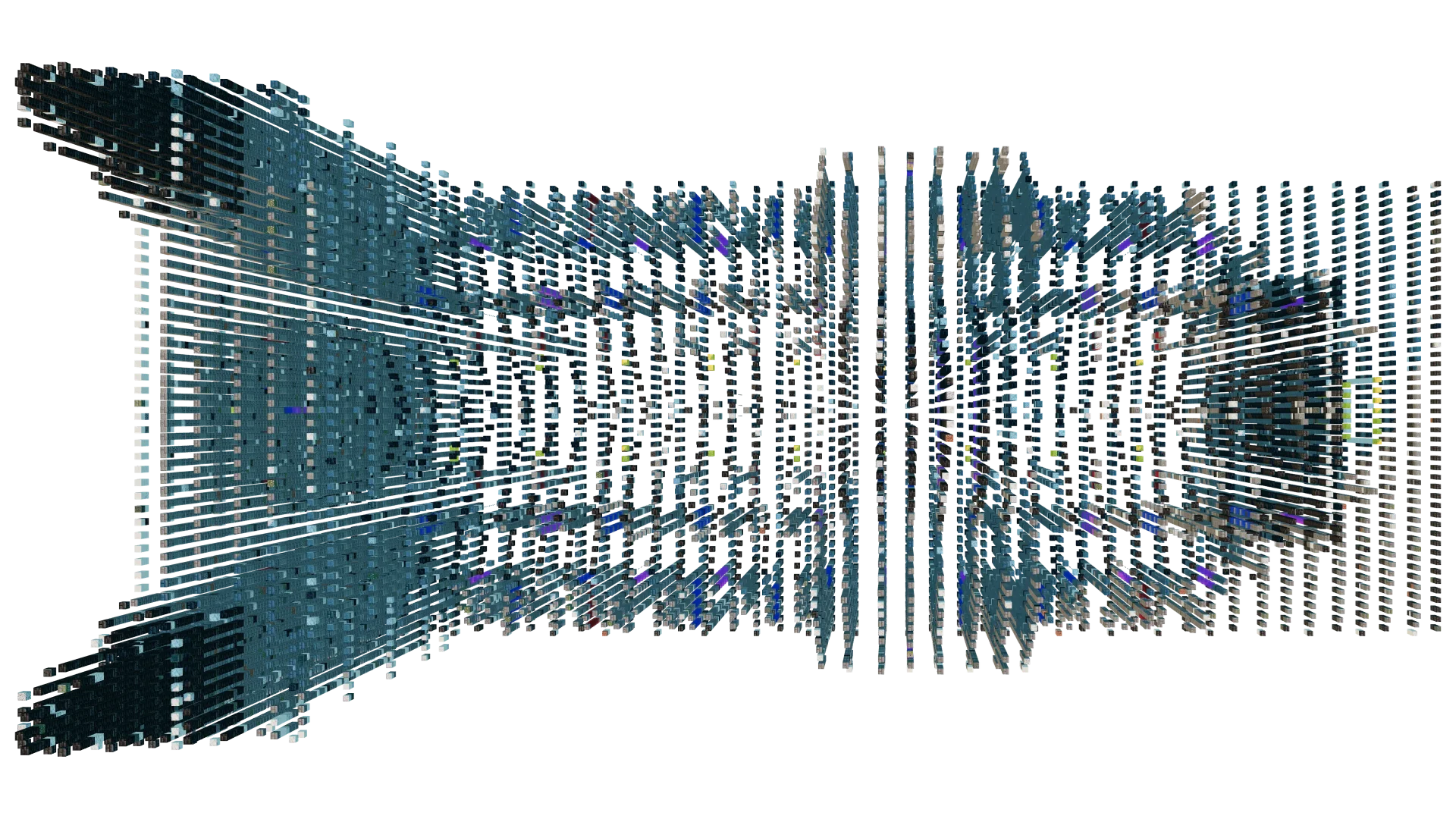 Gothic Cathedral with Ornate Reliefs · top view