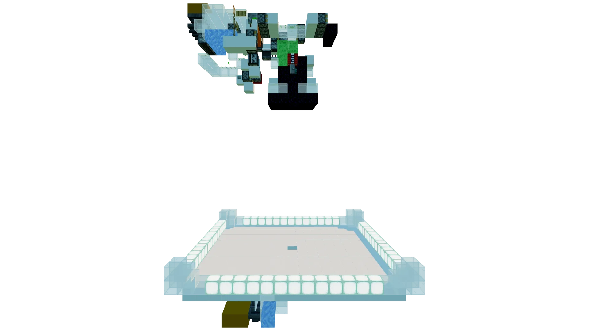 Automated Kelp Farm · back view
