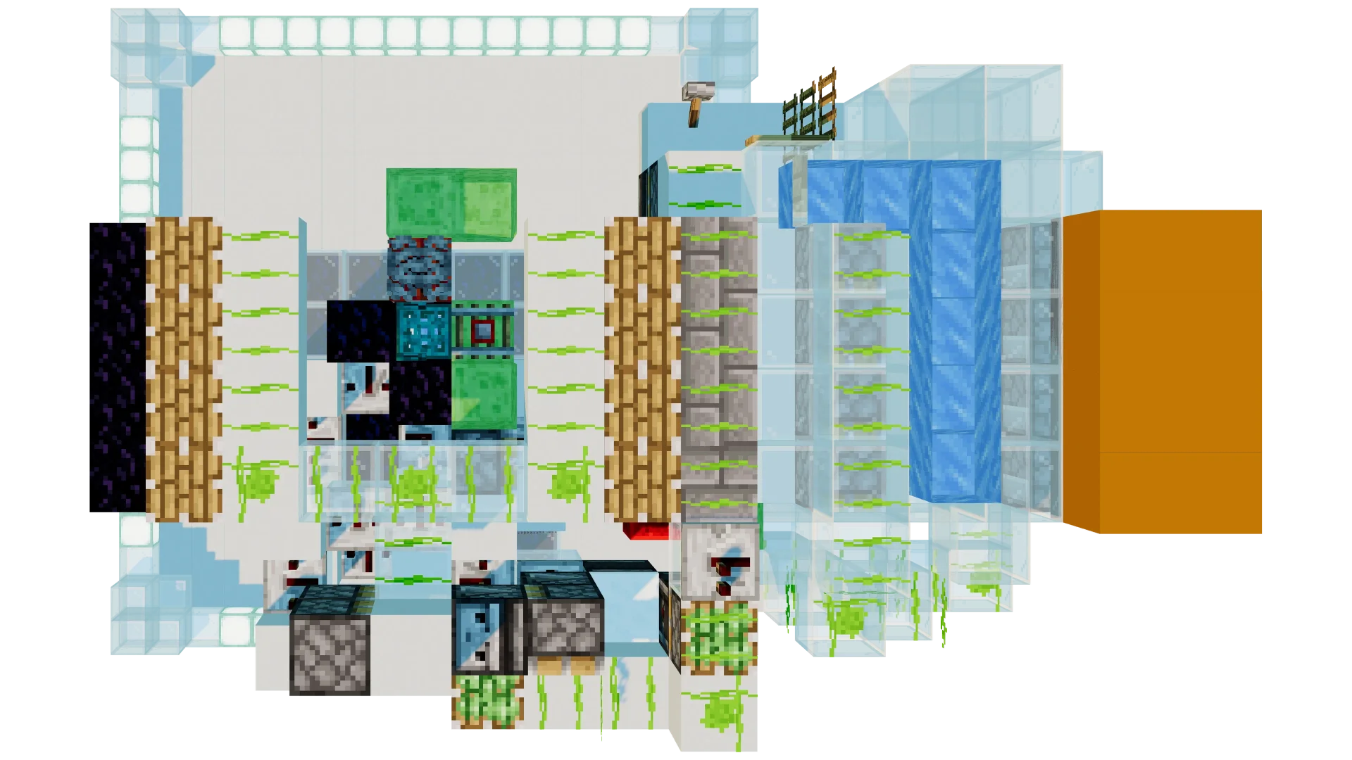 Automated Kelp Farm · top view