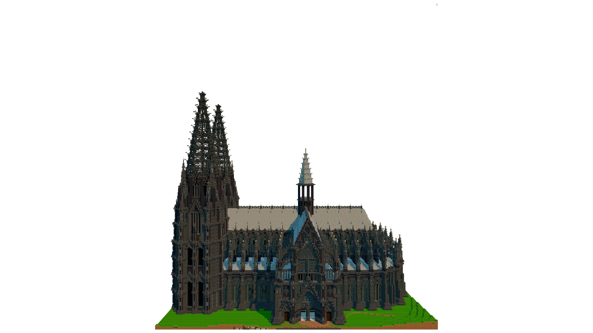 Gothic Cathedral Replica · left view
