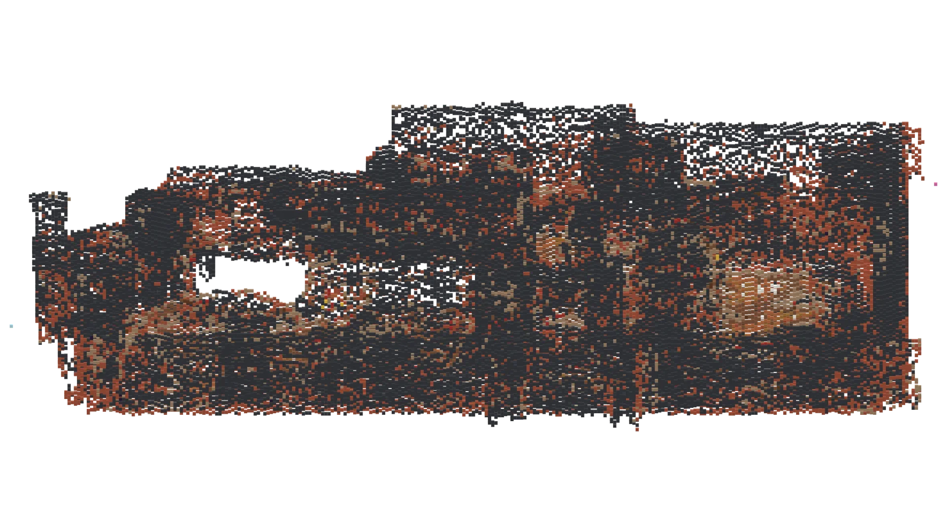 Dark Fantasy Dungeon Layout · left view