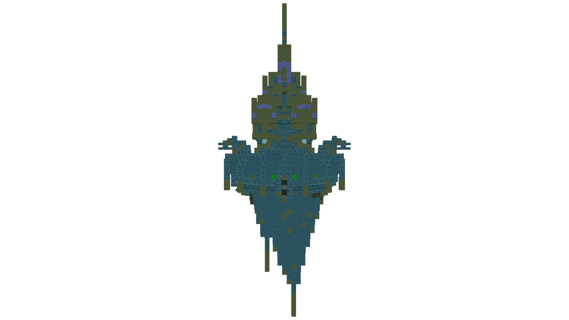 Floating Gothic Sky Chapel · right view