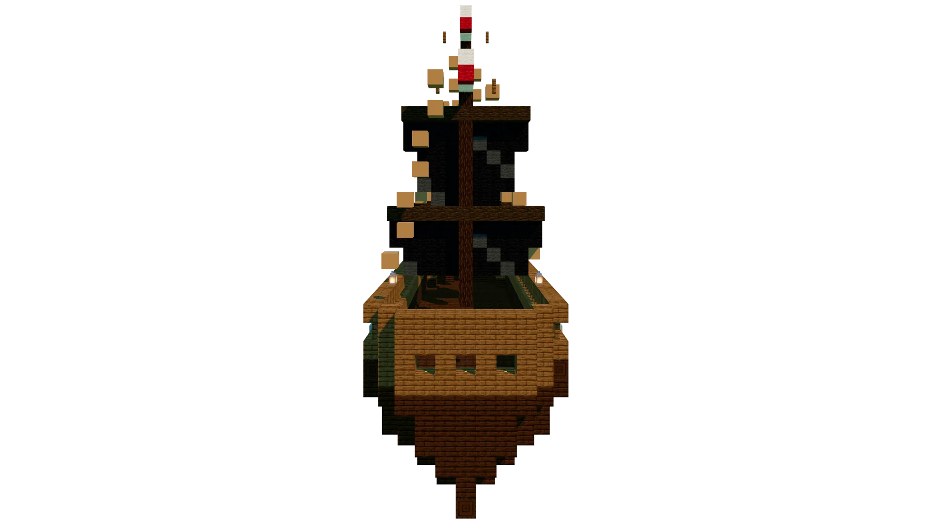 Sailing Ship HMS Lagune · left view
