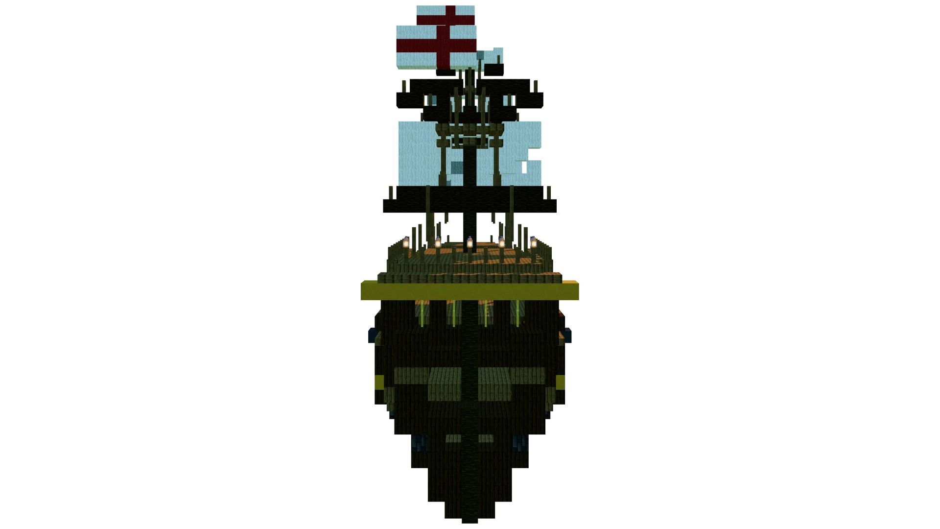 HMS Lagune Sailing Ship · back view