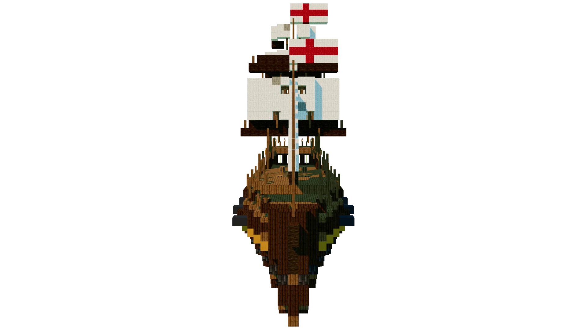 HMS Lagune Sailing Ship · front view