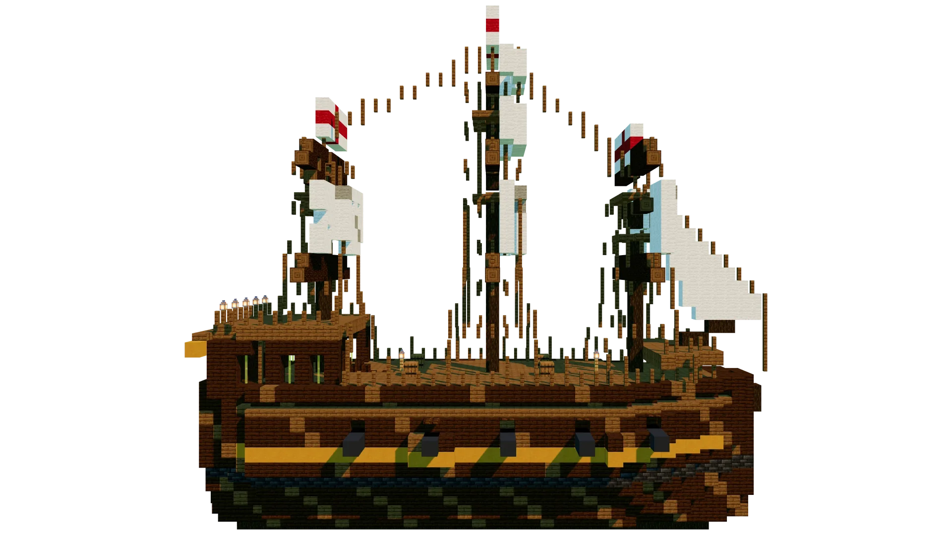 HMS Lagune Sailing Ship · left view