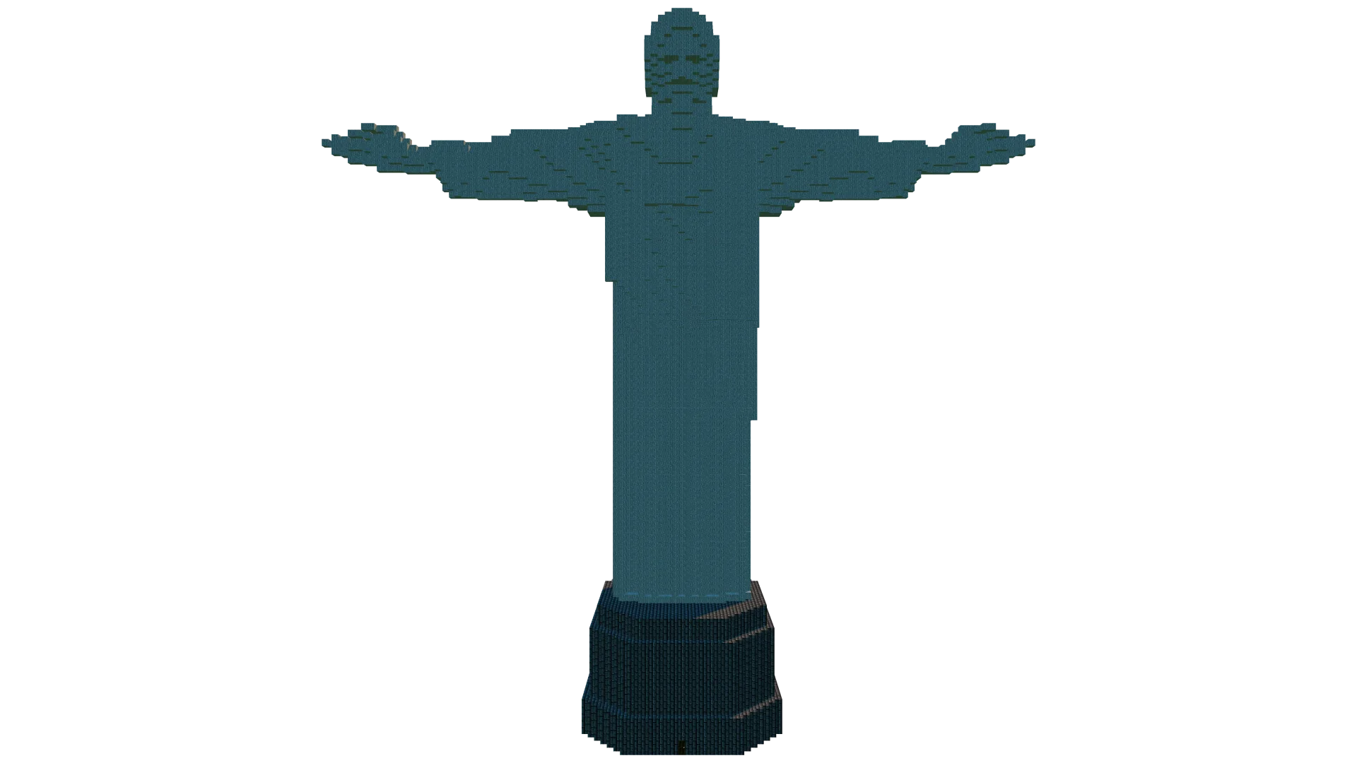 Christ The Redeemer Statue · back view