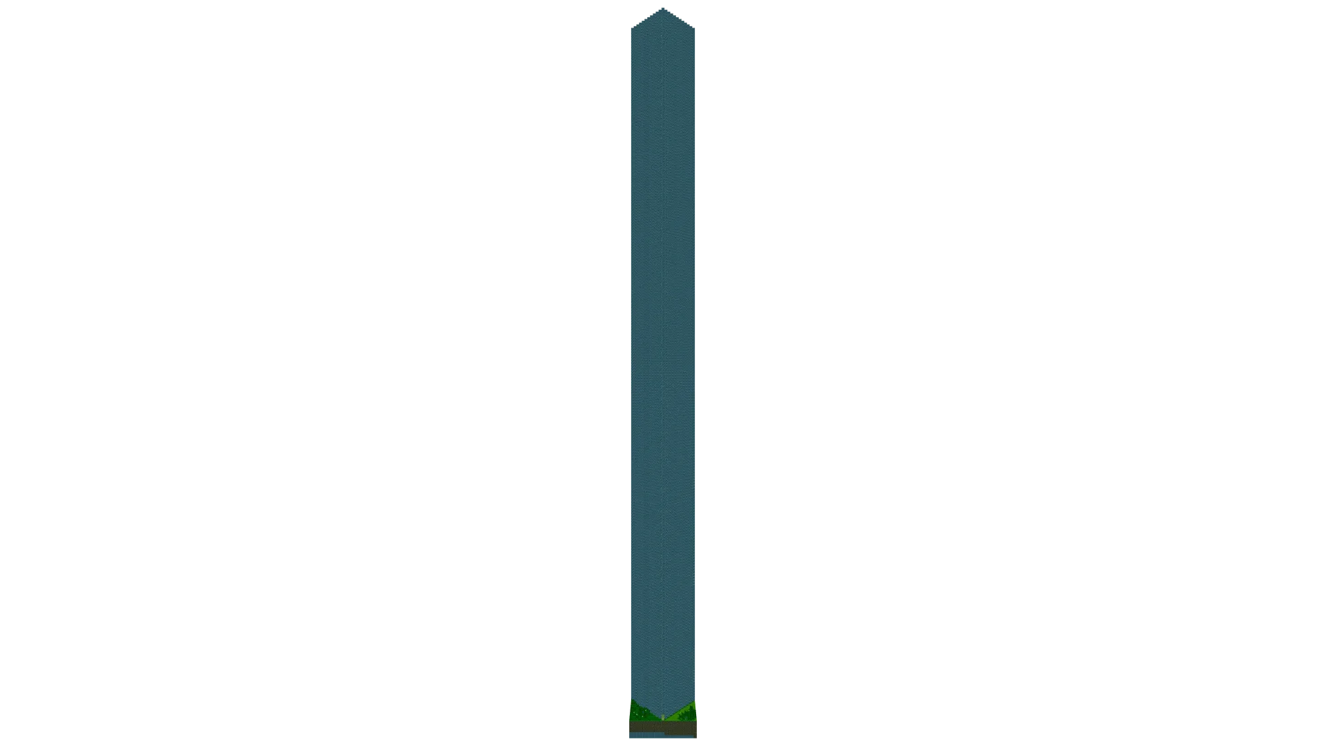 Tall Cactus Farm Tower · back view
