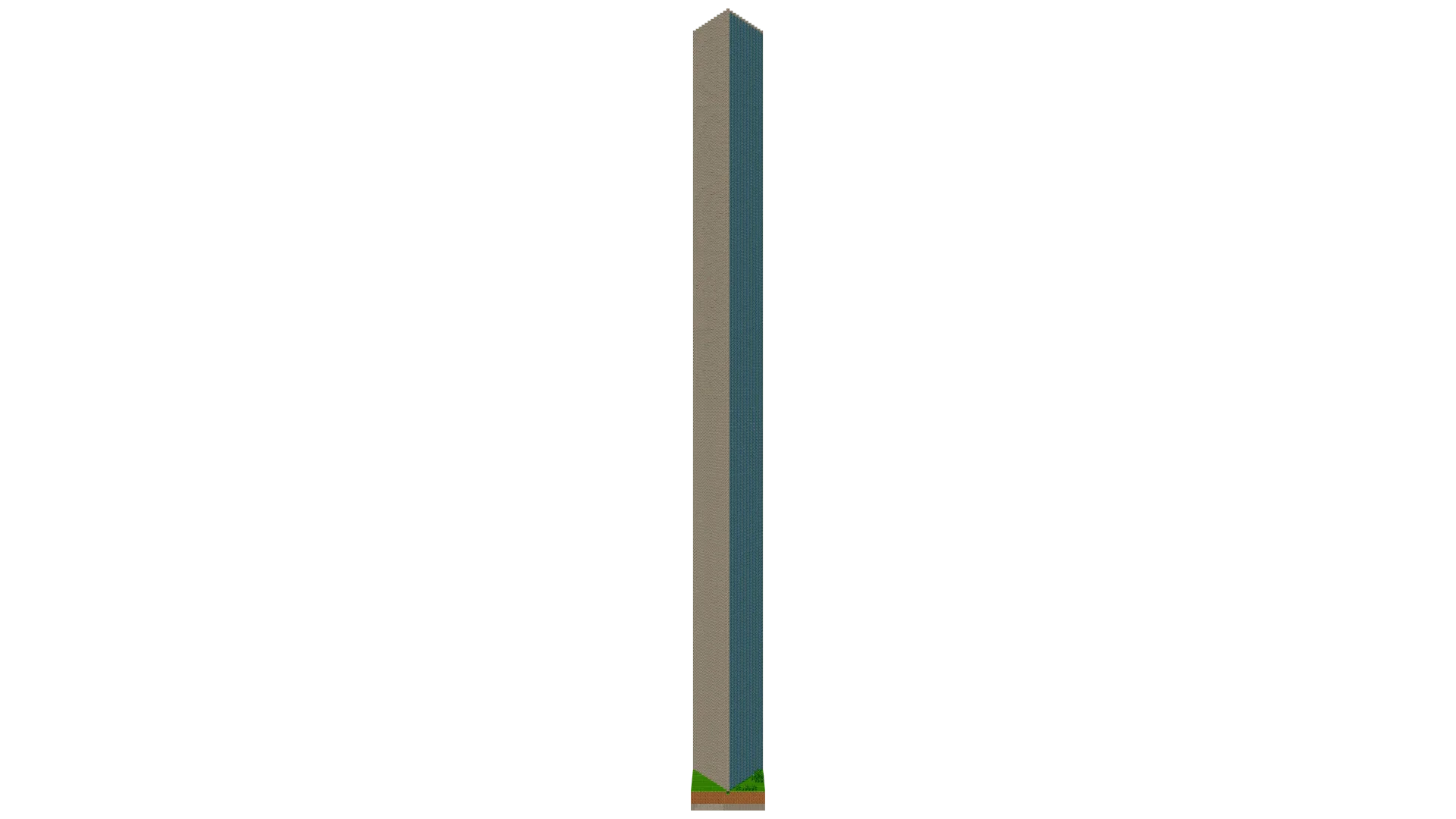 Tall Cactus Farm Tower · front view