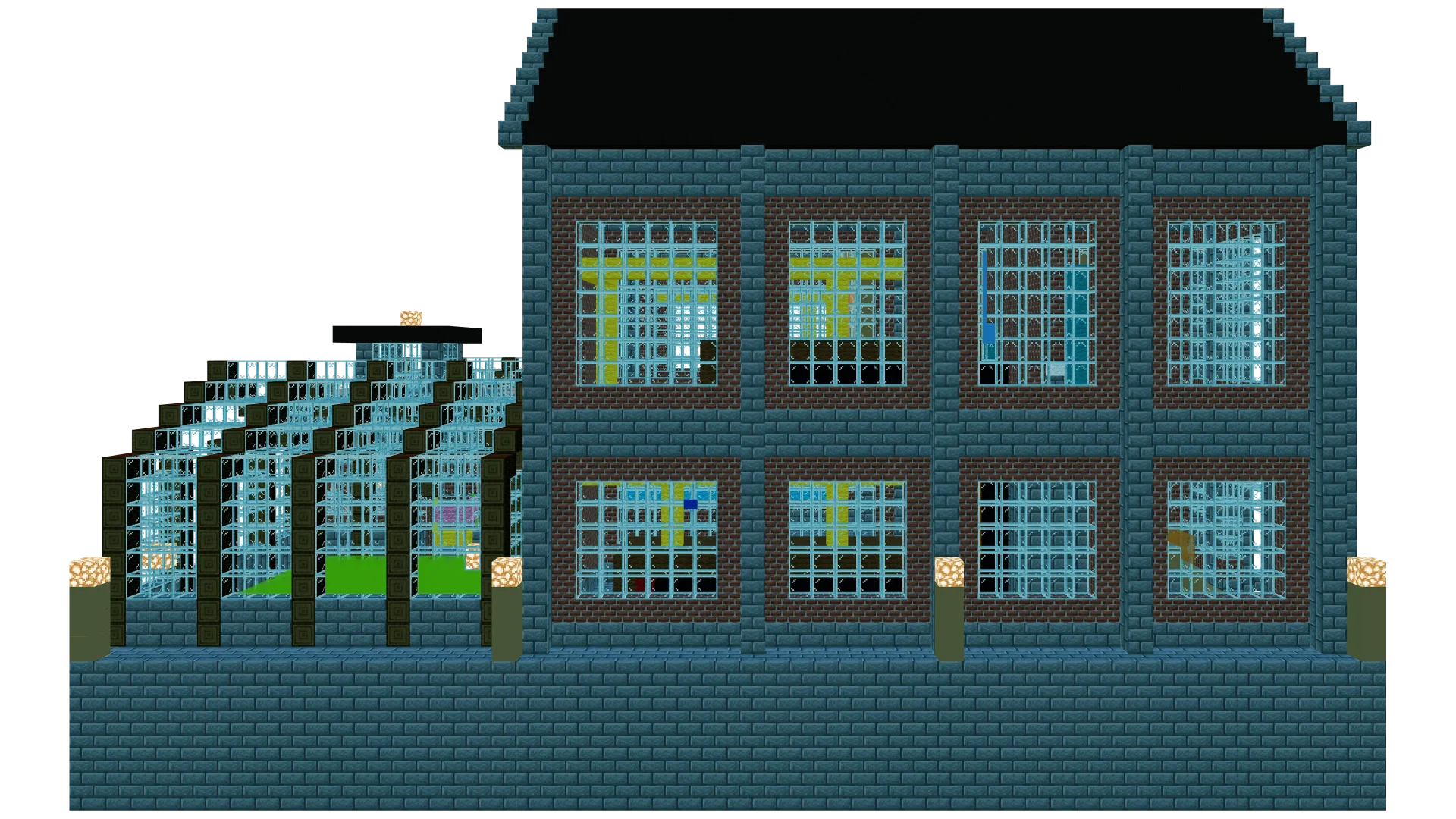 Industrial Steam Hall · right view