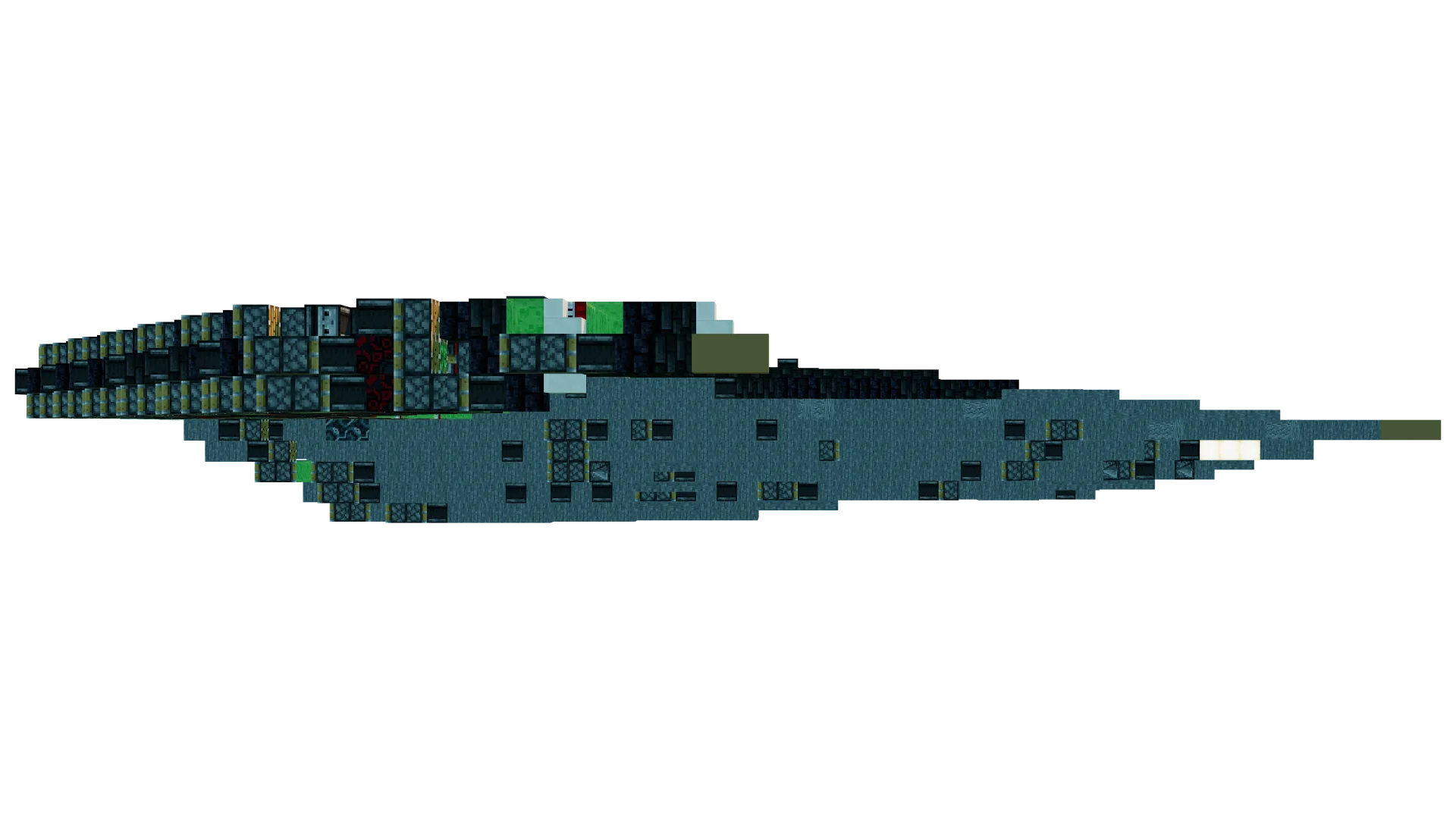 Unstable Bomber Flying Machine · back view