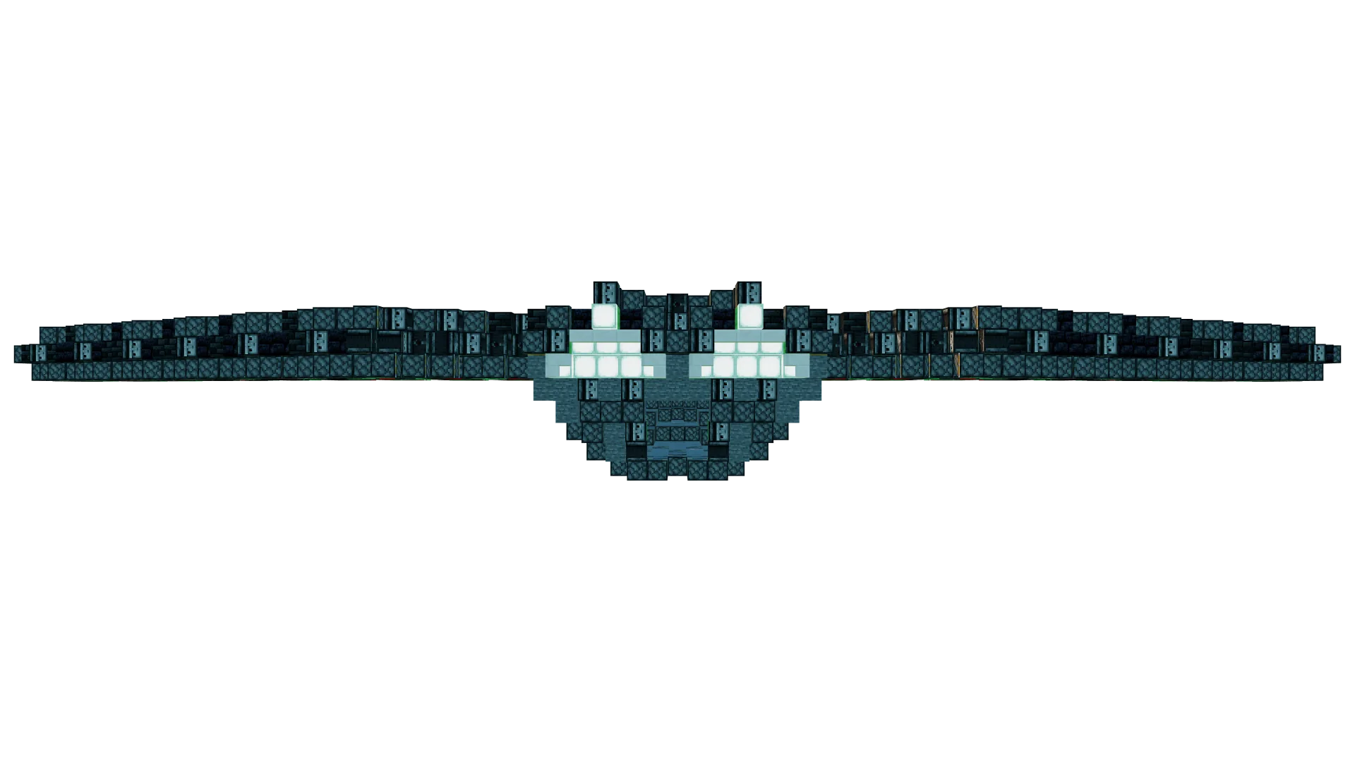 Unstable Bomber Flying Machine · right view