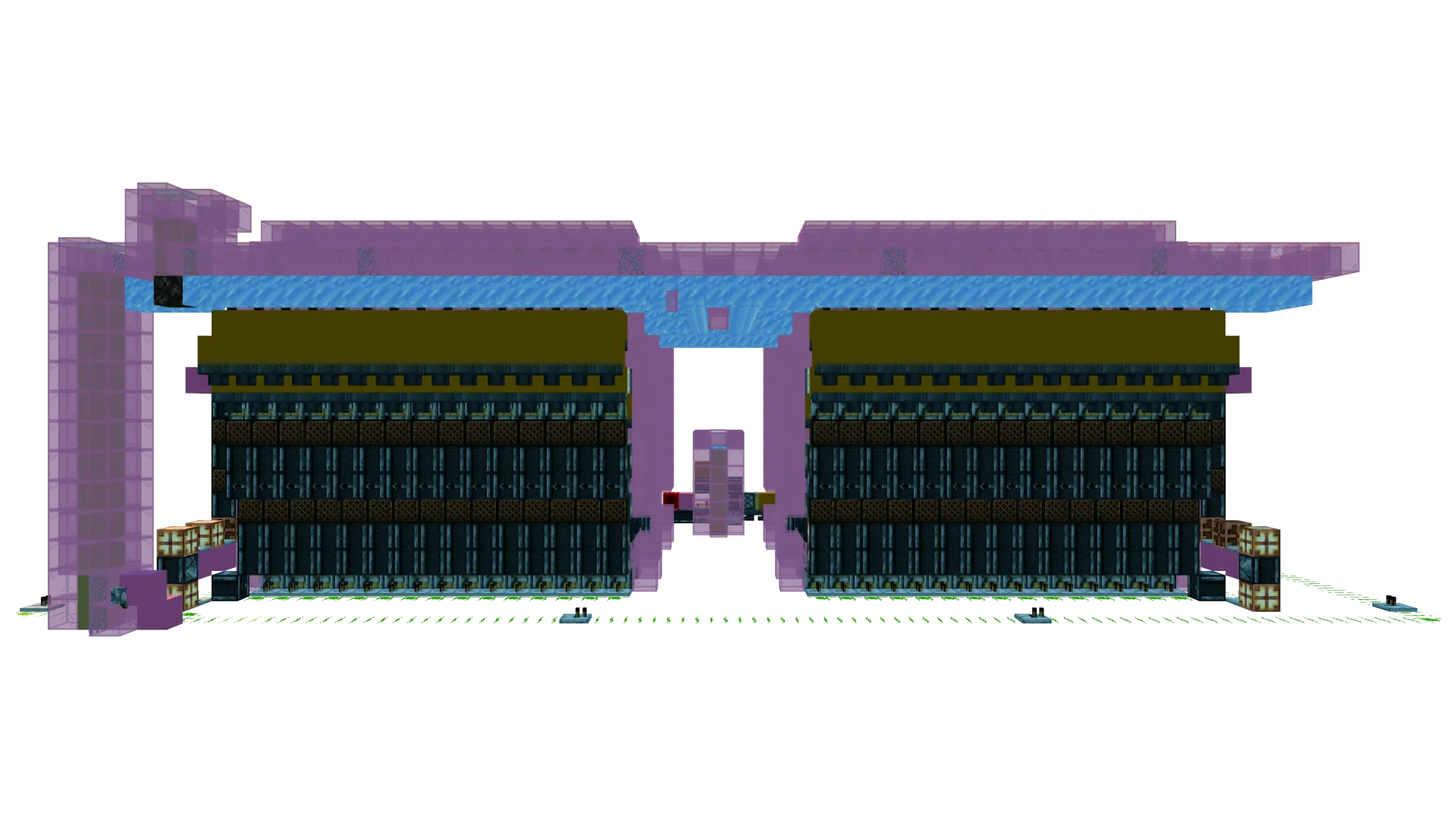 Automated Bamboo Crafter Farm · right view